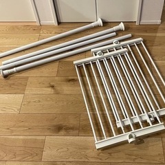 受け渡し予定者決まりました　ランドリーラック　突っ張り　ニトリの画像