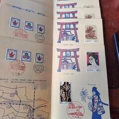 旧小牛田町30年資料と記念切手５枚の画像