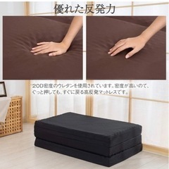 厚さ10cmマットレス2組セット　Umiの画像