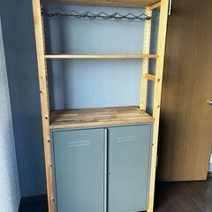 IKEA IVAR shelving unit (with ca...