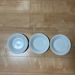 お皿　白色　丸型　3枚セット