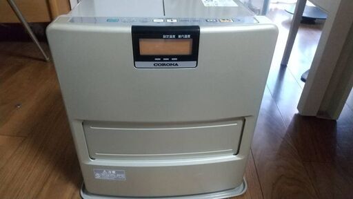 コロナ　ファンヒーター9〜12畳用（美品、除菌済）\u0026灯油タンク20㍑+自動灯油ポンプ
