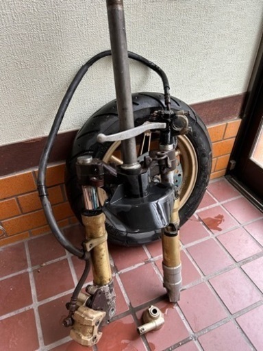 ライブディオZX 足回り