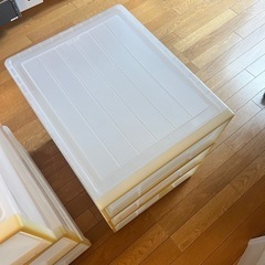 決まりました【無印】旧衣装ケース3個の画像