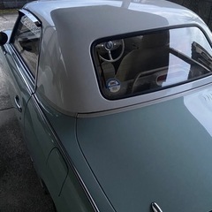 フィガロ　ハードトップ鈑金　車検付き