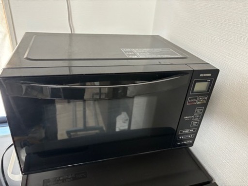 アイリスオーヤマ 電子レンジ 18L 単機能 フラットテーブル