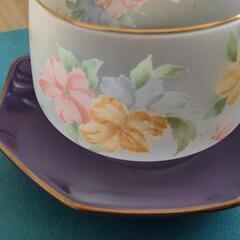 冷茶グラス 5客 & 茶托5枚の画像