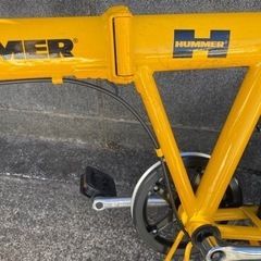 ハマー　折りたたみ自転車　17インチ　の画像