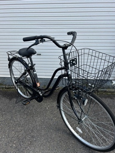 26インチ　ブラック　自転車