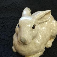 信楽焼き うさぎの画像