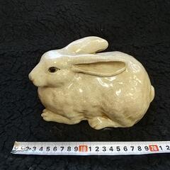 信楽焼き うさぎの画像
