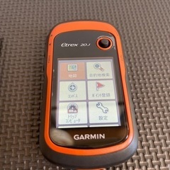 Garmin eTrex 20J ガーミン　日本登山地形図TOPO10M Plus入りの画像