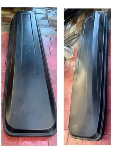 ルーフボックス　中古　引き取り限定　画像の取り付け金具　鍵　1つ付