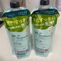 メリット詰め替え用ラクラクecoパック2個の画像