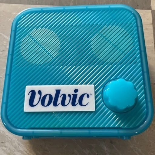 【レトロ】volvic 浴室用防水スピーカー