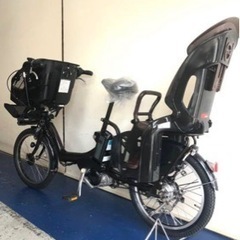 ブリヂストン アンジェリーノ　20インチ 3人乗り 8.7ah 電動自転車の画像