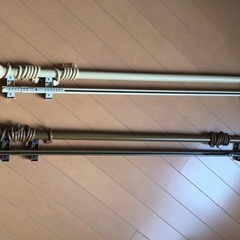 伸縮カーテンレール　ダブル
