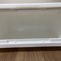 収納ケース　ロッキンポッド Lホワイトの画像