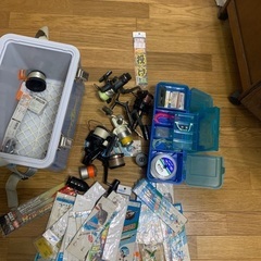 釣具一式の画像
