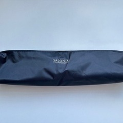 サロニア　カールアイロン32mm（白）　耐熱ポーチ付きの画像