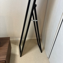 100円　全身鏡　姿見　ミラー　自立の画像