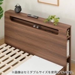 【美品】シングルベッドフレームの画像