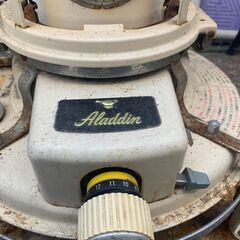 管K-42【愛知県一宮市から】【平日もお渡しできます！】ストーブ Aladdin Industries アラジン石油ストーブ アンティーク 年代物 スタンダート ブルーフレームヒーターの画像