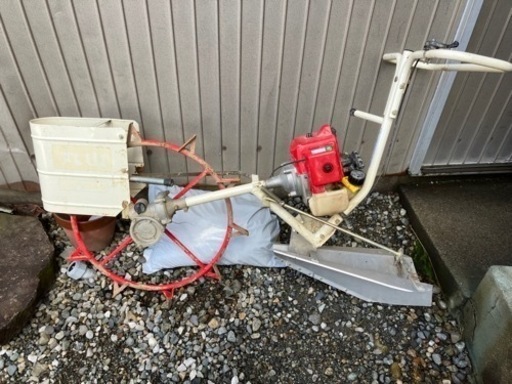 溝切り機　田んぼ　稲作