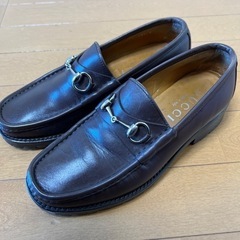 グッチ　ホースビットローファー/レディースの画像