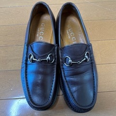 グッチ　ホースビットローファー/レディースの画像