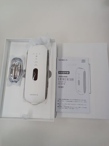 ★ジモティ割あり★ NEBEUE 家庭用光美容器エピレブール NE-221W 60W  動作確認／クリーニング済み TC891