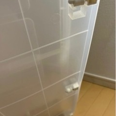 (売り切れ)ニトリ ベット下収納クリアケース 2つの画像