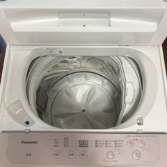 パナソニック　洗濯機　6.0kg 縦型