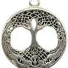 AzureGreen Tree of Life pendant 生命の樹の画像