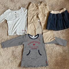110　女の子用　ブランド子供服２４着　ａｎｙＦＡＭ　コムサ　ＨＵＳＨＵＳＨ　ｍｏｕｊｏｎｊｏｎ　Ｙｏｕｐｉ！　１１０サイズの画像