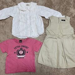 110　女の子用　ブランド子供服２４着　ａｎｙＦＡＭ　コムサ　ＨＵＳＨＵＳＨ　ｍｏｕｊｏｎｊｏｎ　Ｙｏｕｐｉ！　１１０サイズの画像