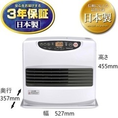 Dainichi石油ファンヒーターホワイトFW-66L4-W