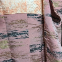 道行コート〜ピンクにラメ〜裄66.身丈84.5の画像