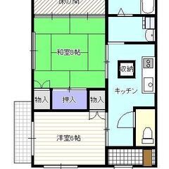 ☆フリッパースタジアムC☆人気の平屋戸建て！礼金なし・ペット飼育可・駐車２台可。 - 鹿嶋市