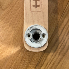 子供用　木製　バイクの画像