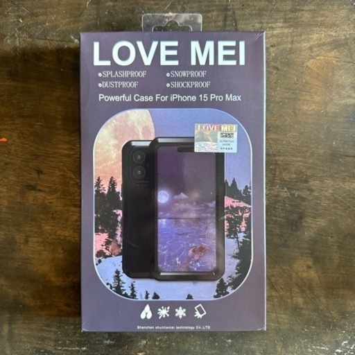 iPhone 15 Pro Max ケース LOVE MEI