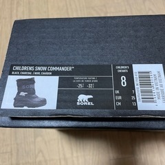 【新品】13cm SOREL スノーブーツ 子供用の画像