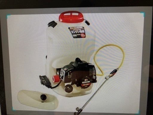 噴霧器エンジン動力車輪付き