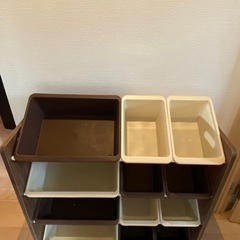 おもちゃ収納ラック　値下げ