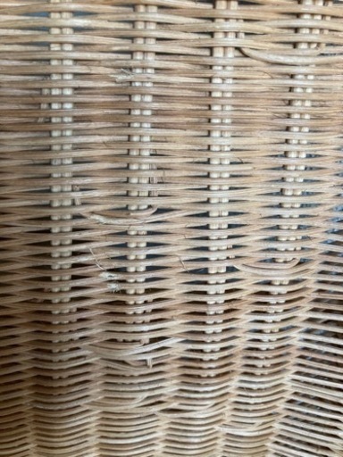 アンティーク♡ラタンのベビークーハン　フランス　希少❣️ アンティーク♡ラタンのベビークーハン フランス 希少❣️ 昭和 レトロ