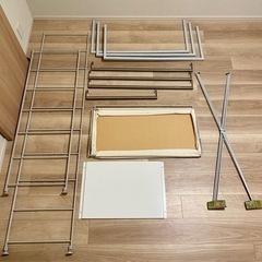 無印良品　MUJI スチールユニットシェルフ　パーツ