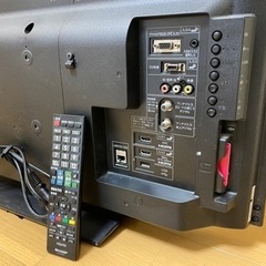 ★SHARP AQUOS 32型　LC-32H11 2014年　美品　リモコン・取扱説明書・B-CAS付きの画像