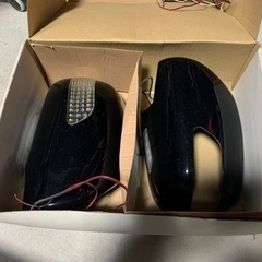 215サーフに使用していたLEDウインカーミラー　ジャンク