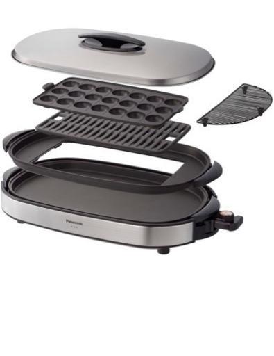 パナソニック ホットプレート 3枚タイプ 焼肉プレート たこ焼き器