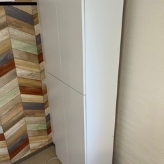 ホワイト　シェルフ　値引きしました！の画像